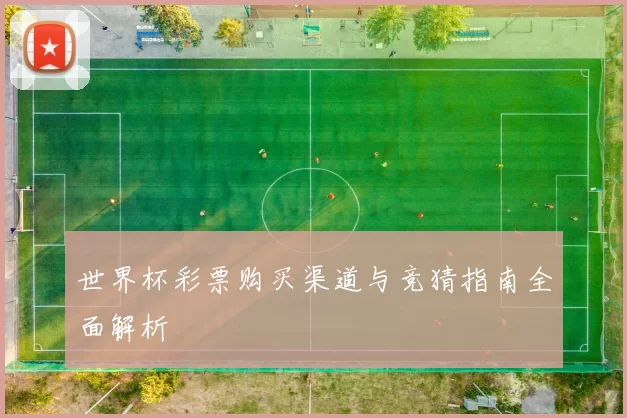 世界杯彩票购买渠道与竞猜指南全面解析